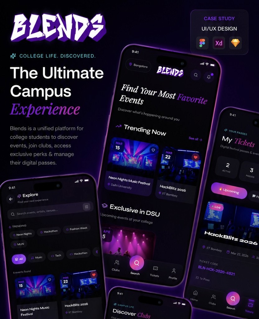 Blends App case study